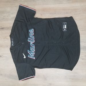 Jazz Chisholm Miami Marlins Stitched Mens L New